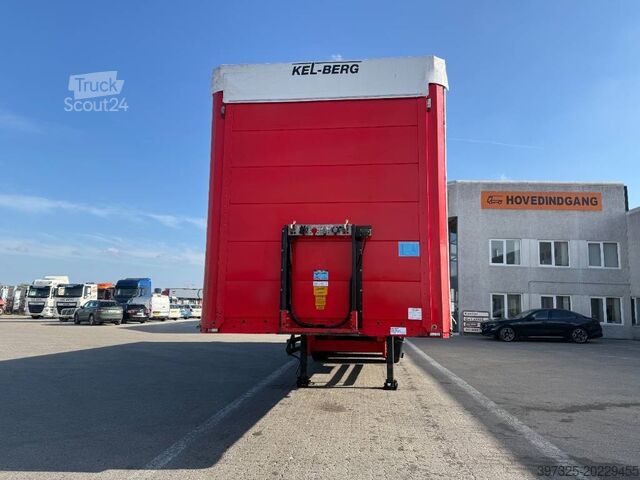Skyvbare presenninger Kel-Berg Curtainsider / Planenauflieger / Gardin