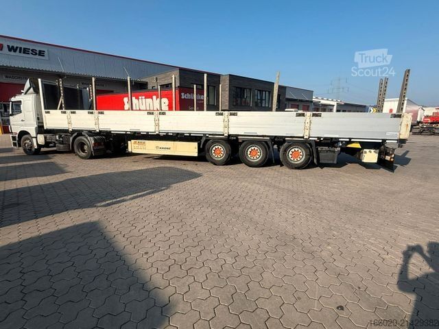 Semiremorcă cu platformă de lucru KRONE SDP 27 - Baustoff Auflieger