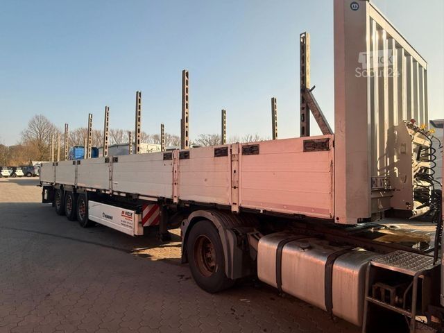 Semiremorcă cu platformă de lucru KRONE SDP 27 - Baustoff Auflieger