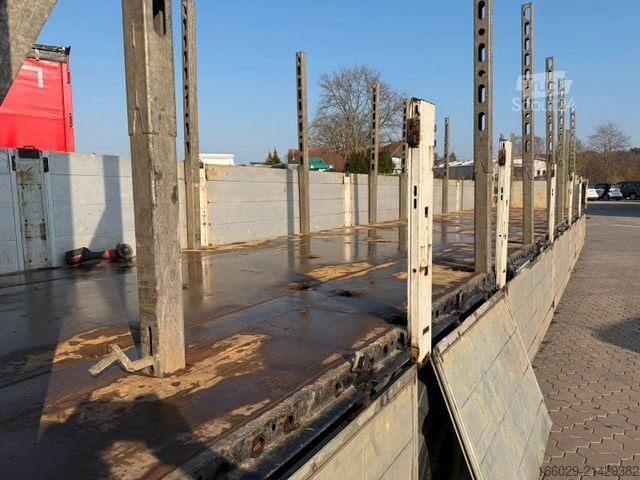 Semiremorcă cu platformă de lucru KRONE SDP 27 - Baustoff Auflieger