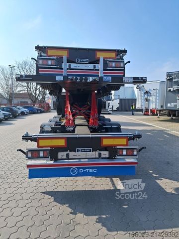 Wissellaadbak oplegger D-TEC Containerchassis Flexitrailer SOFORT VERÜGBAR
