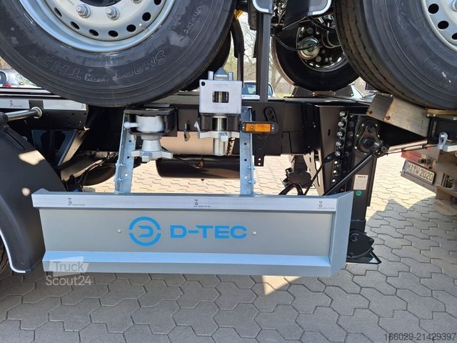 Wissellaadbak oplegger D-TEC Containerchassis Flexitrailer SOFORT VERÜGBAR