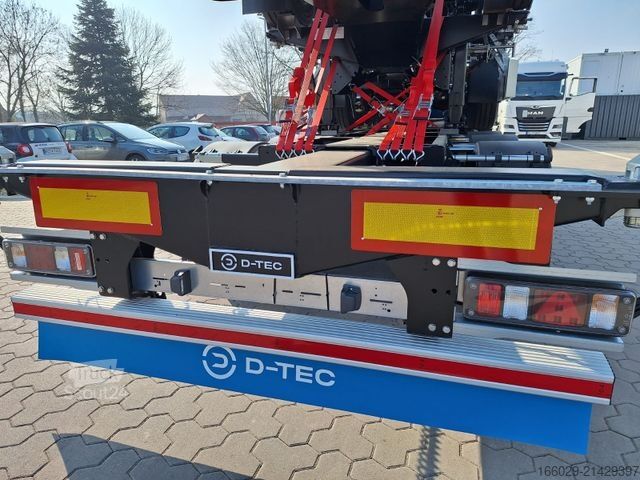 Wissellaadbak oplegger D-TEC Containerchassis Flexitrailer SOFORT VERÜGBAR