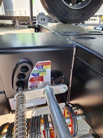 Wissellaadbak oplegger D-TEC Containerchassis Flexitrailer SOFORT VERÜGBAR