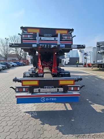 Wissellaadbak oplegger D-TEC Containerchassis Flexitrailer SOFORT VERÜGBAR