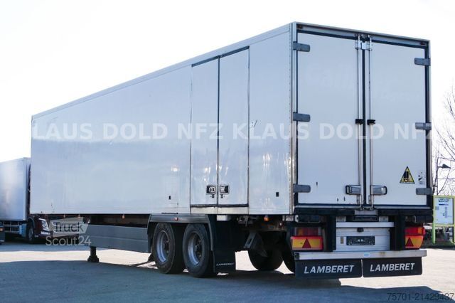 Semiremorcă carosată LAMBERET LVFS2E Koffer Isoliert BPW-Achsen