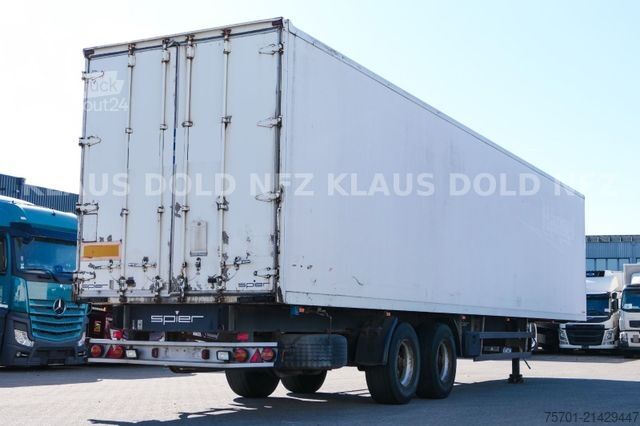 Semiremorcă carosată SPIER SGL 290 Koffer Scheibenbremsen BPW-Achsen