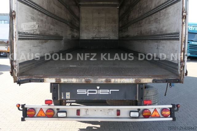 Semiremorcă carosată SPIER SGL 290 Koffer Scheibenbremsen BPW-Achsen