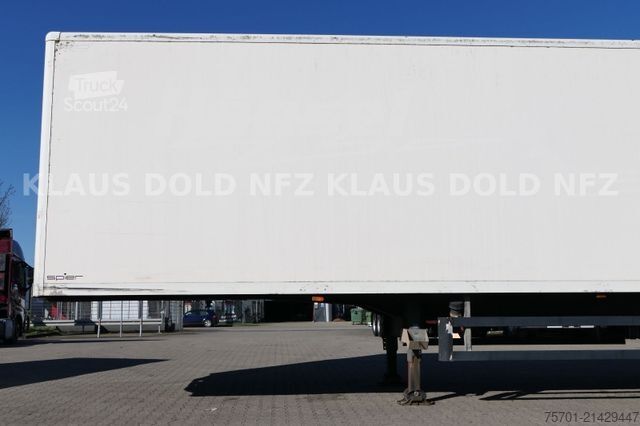 Semiremorcă carosată SPIER SGL 290 Koffer Scheibenbremsen BPW-Achsen