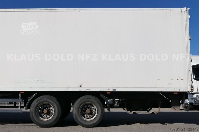 Semiremorcă carosată SPIER SGL 290 Koffer Scheibenbremsen BPW-Achsen