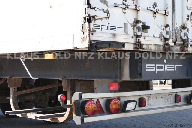 Semiremorcă carosată SPIER SGL 290 Koffer Scheibenbremsen BPW-Achsen