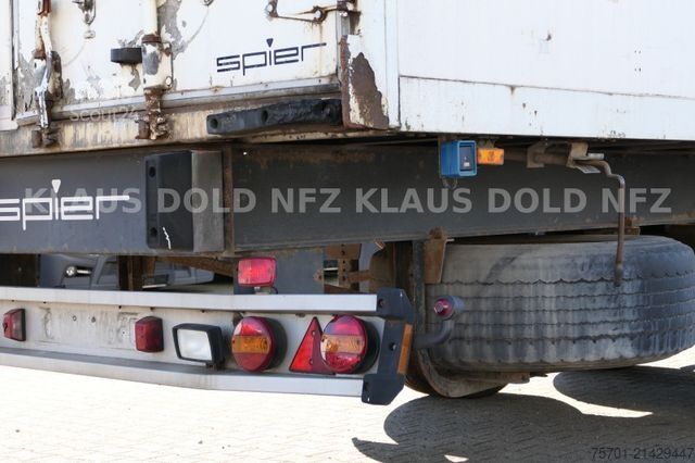 Semiremorcă carosată SPIER SGL 290 Koffer Scheibenbremsen BPW-Achsen