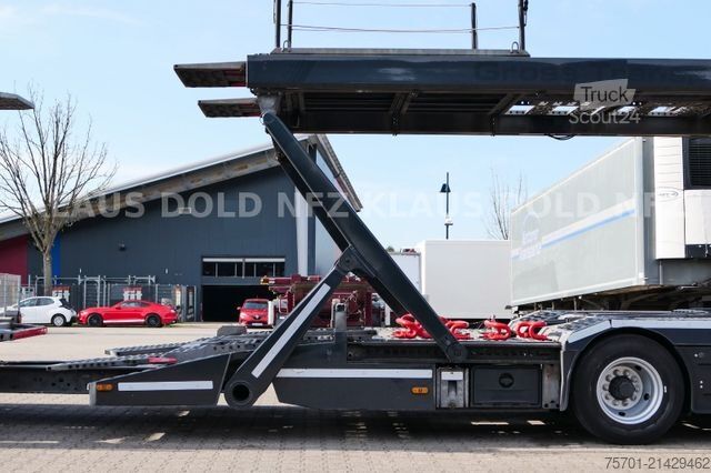 Camion transportator de autoturisme MERCEDES-BENZ Actros 2448 GigaSpace Autotransp. Kässbohrer