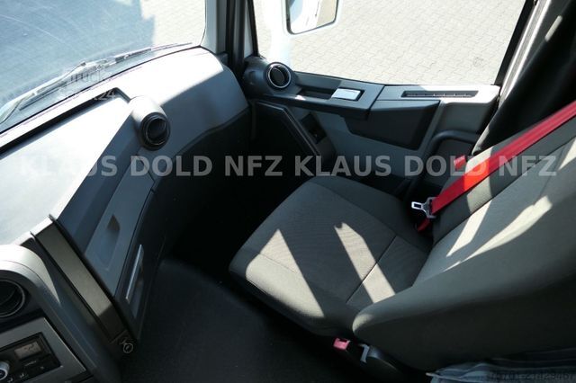 Camion cu platformă și prelată RENAULT T 380 Pritsche Plane Bordwände Vollluft LBW