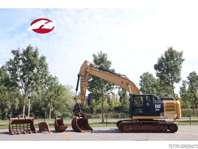  Caterpillar 323 FL | 3D GPS | ROTOTILT | RIPPER | 3X BUCKET
