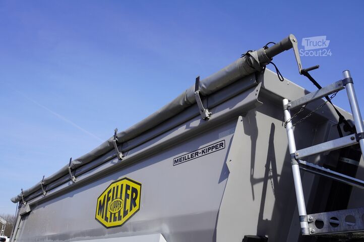 Kipschamelwagen MEILLER Kipper KISA3 tipper semi-trailer / 5 uni