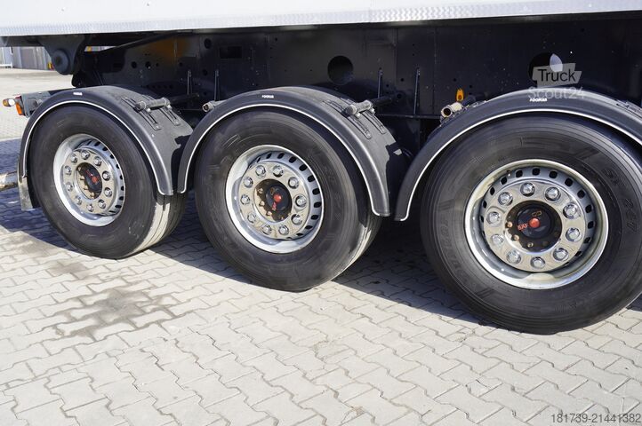 Kipschamelwagen MEILLER Kipper KISA3 tipper semi-trailer / 5 uni