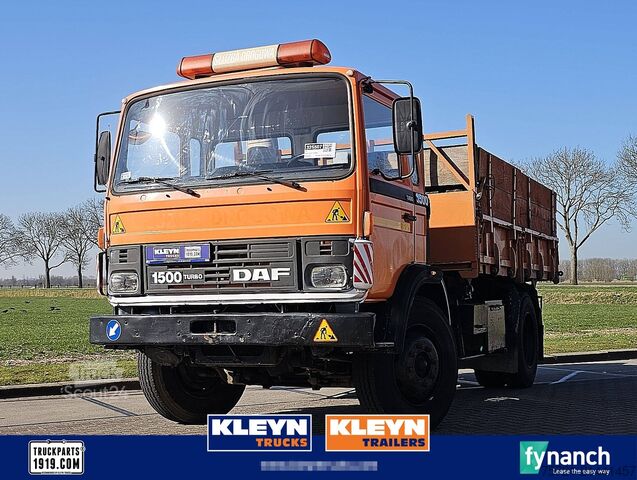 Benne à 3 côtés DAF 1500 TURBO 4X2 13.7T TIPPER