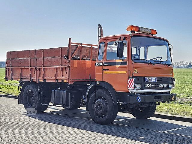 Benne à 3 côtés DAF 1500 TURBO 4X2 13.7T TIPPER