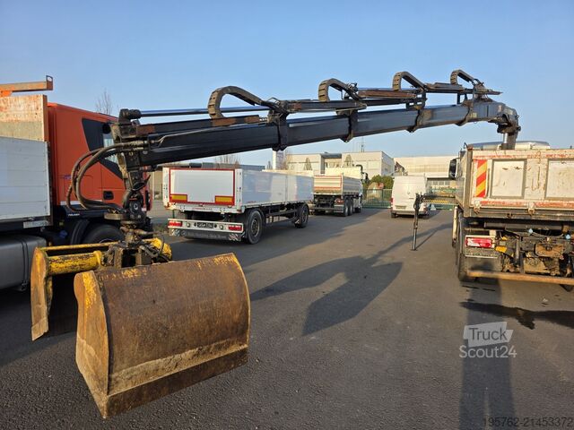 Driezijdige kipper MAN GS 26.400 6x4 Kipper HIAB XS 144 DUO