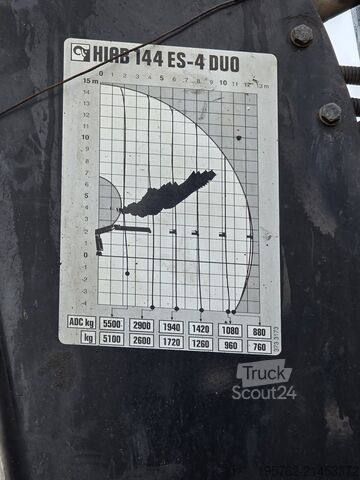 Driezijdige kipper MAN GS 26.400 6x4 Kipper HIAB XS 144 DUO