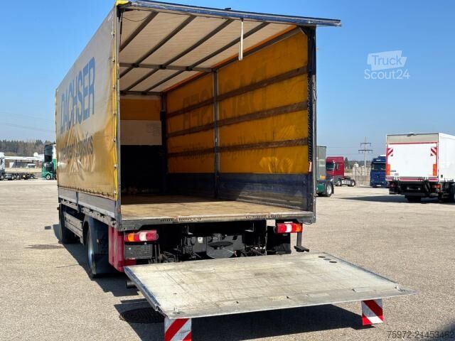 Камион платформа с брезент Mercedes-Benz Atego 1224 L