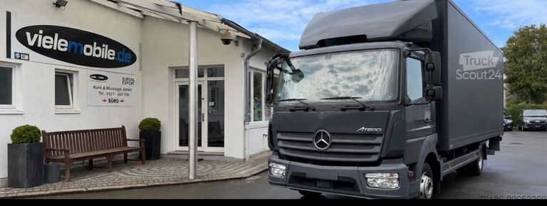 Skåpbil MERCEDES-BENZ Atego 818 LBW Luft/Blatt