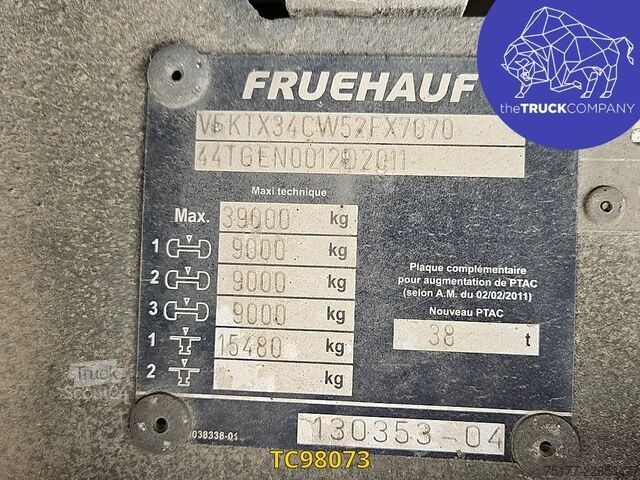 Skyvbare presenninger Fruehauf 