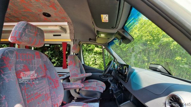 Minibuss MERCEDES-BENZ 515 Sprinter 22 Schlafsessel Lagerfahrzeug Stock