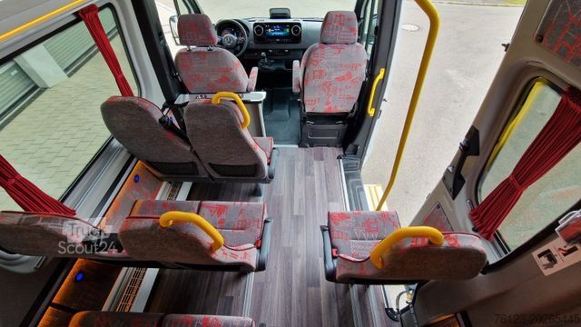 Minibuss MERCEDES-BENZ 515 Sprinter 22 Schlafsessel Lagerfahrzeug Stock