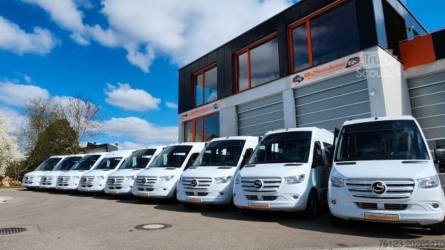Stadsbus MERCEDES-BENZ 2 x Vorlauffahrzeug Bürgerbus Niederflur 9 Sitze