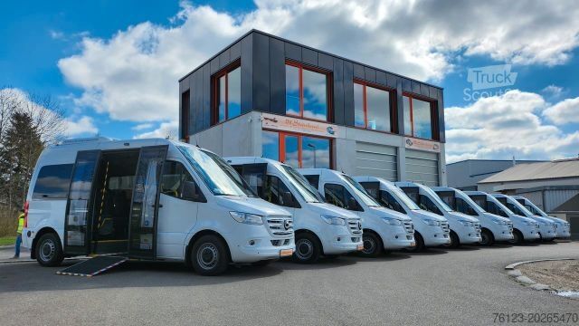 Stadsbus MERCEDES-BENZ 2 x Vorlauffahrzeug Bürgerbus Niederflur 9 Sitze