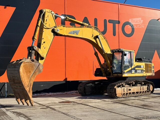 Lánctalpas kotrógép Caterpillar 345 B AC