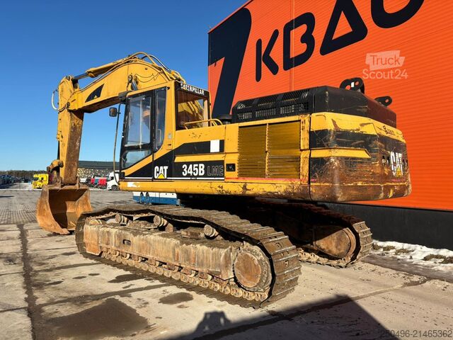 Lánctalpas kotrógép Caterpillar 345 B AC