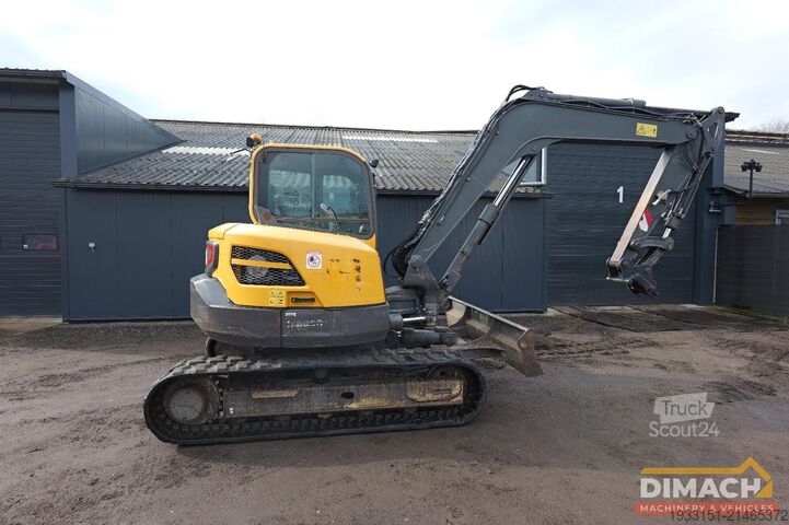 Graphe Volvo ECR88 Mono giek - airco - draaisorteer hydrauli...