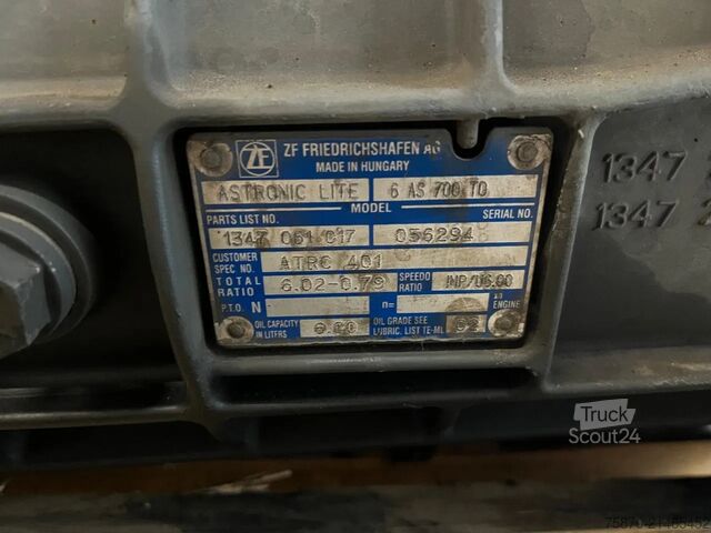 Transmission DAF versnellingsbak 6AS700 TO 6.02-0.79