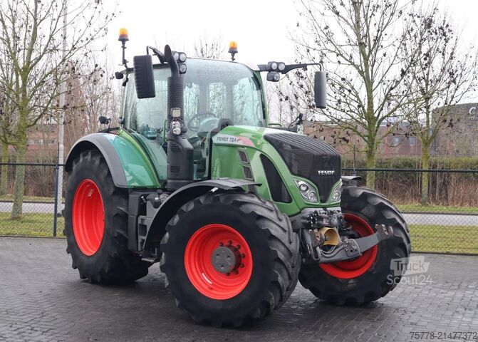 Tracteur Fendt 724 VARIO PROFI S4 | FRONT PTO | 50 KM/H | ZULA...