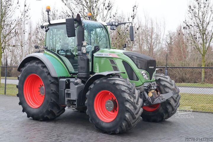 Tracteur Fendt 724 VARIO PROFI S4 | FRONT PTO | 50 KM/H | ZULA...