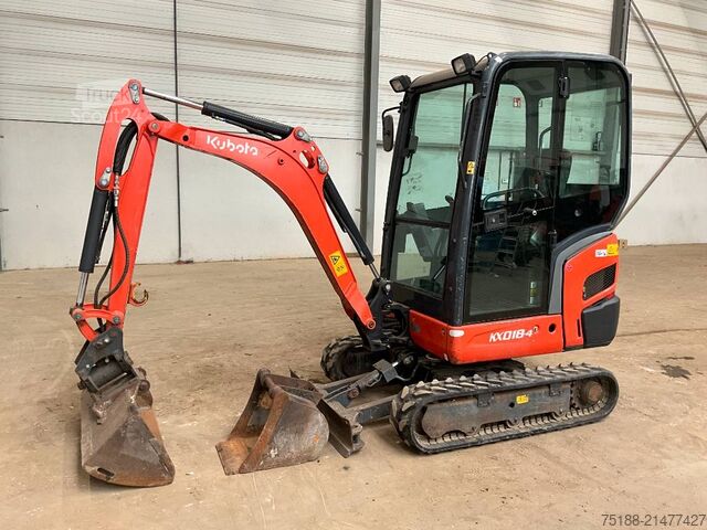 Minibagger Kubota KX 018-4 powertilt