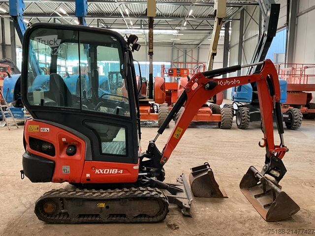 Minibagger Kubota KX 018-4 powertilt