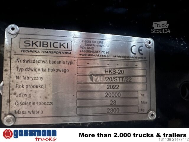 Abrollkipper HKS -20 Abrollanlage, bis 7m Container