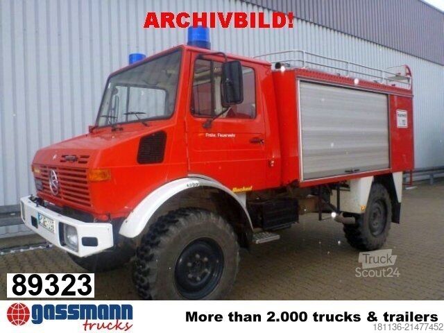 Camion de pompiers Unimog U 1300 L 4x4, SW 1000 Schlauchwagen
