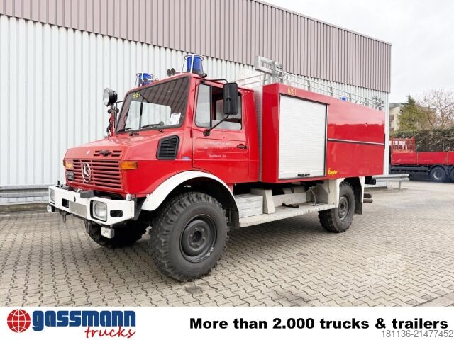 Camion de pompiers Unimog U 1300 L 4x4, SW 1000 Schlauchwagen