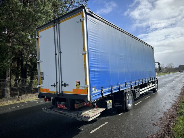 Camion plateau avec bâche DAF LF 290 EURO 6 TAULINER 19T