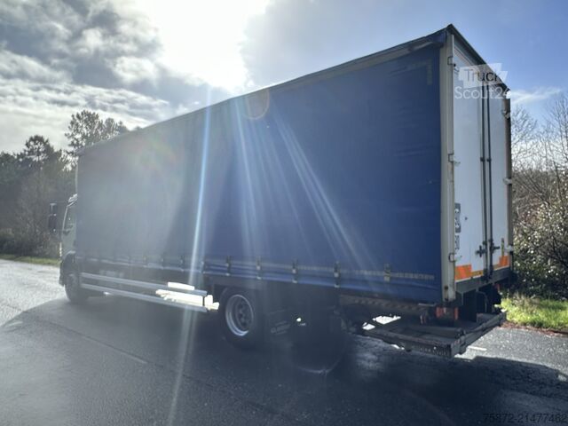 Camion plateau avec bâche DAF LF 290 EURO 6 TAULINER 19T