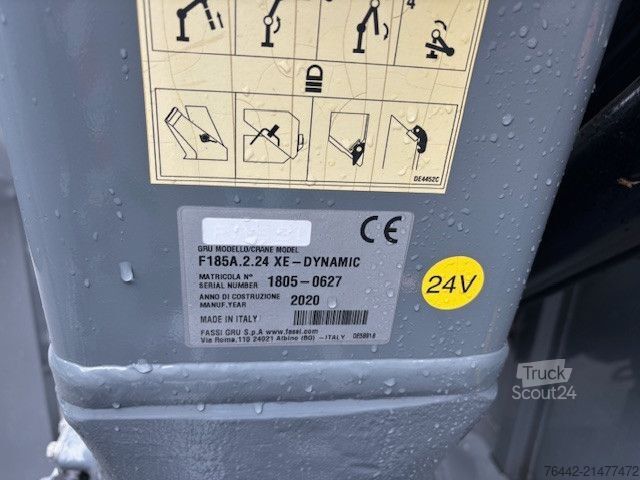 Camion benne à bras amovible  KRANCONTAINER-FASSI F185A.24 FUNK