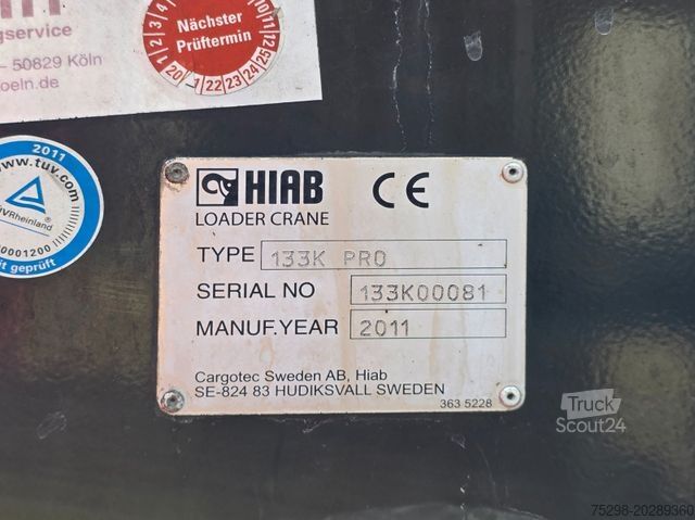 Krautuvas sumontuotas ant sunkvežimio SCANIA G 360 LB4X2MNA / Retarder / Ohne Fernbedienung