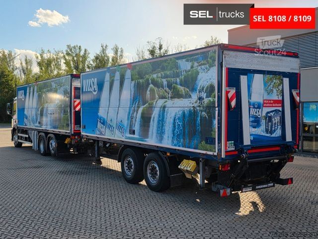 LKW mit Getränkeaufbau MERCEDES-BENZ Antos 2543 / Ldbw / Lenkachse / Liftachse