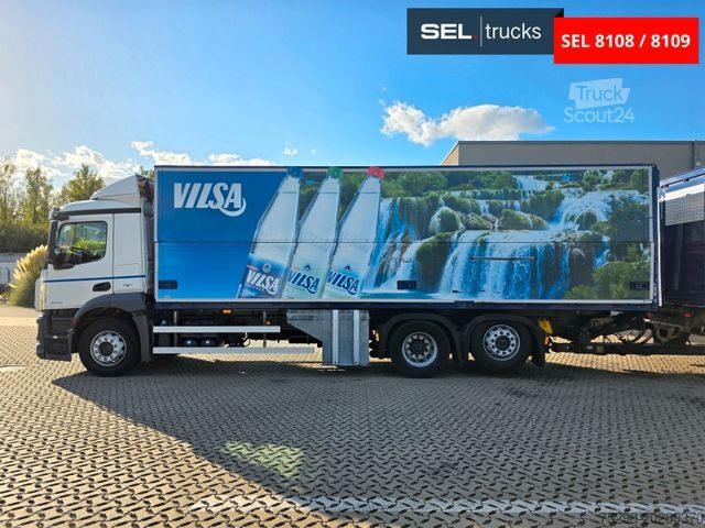 LKW mit Getränkeaufbau MERCEDES-BENZ Antos 2543 / Ldbw / Lenkachse / Liftachse