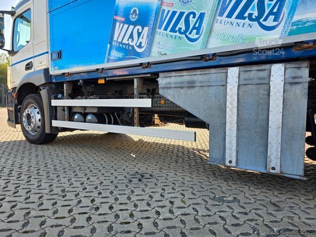 LKW mit Getränkeaufbau MERCEDES-BENZ Antos 2543 / Ldbw / Lenkachse / Liftachse
